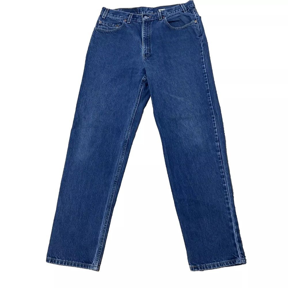 Vintage Levi’s 550 Jeans Mens 36x34 Blue Denim Relaxed Straight Baggy Grunge Y2K